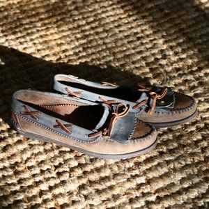 Vintage Cole Haan Leather Loafers with Tassel